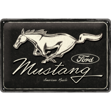 Retro tabuľka Ford Mustang 20x30cm